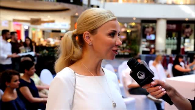 Lidia Kopania na otwarciu butiku Niny Basco w BlueCity czerwiec 2017 Warszawa