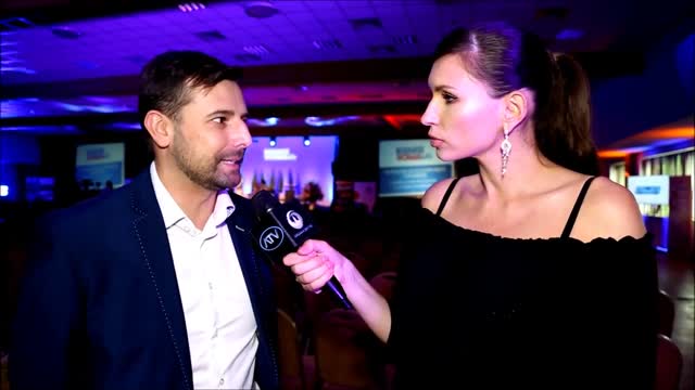 Micha Górski VII Polish Businesswoman Congress wywiad dla Telewizji ATV