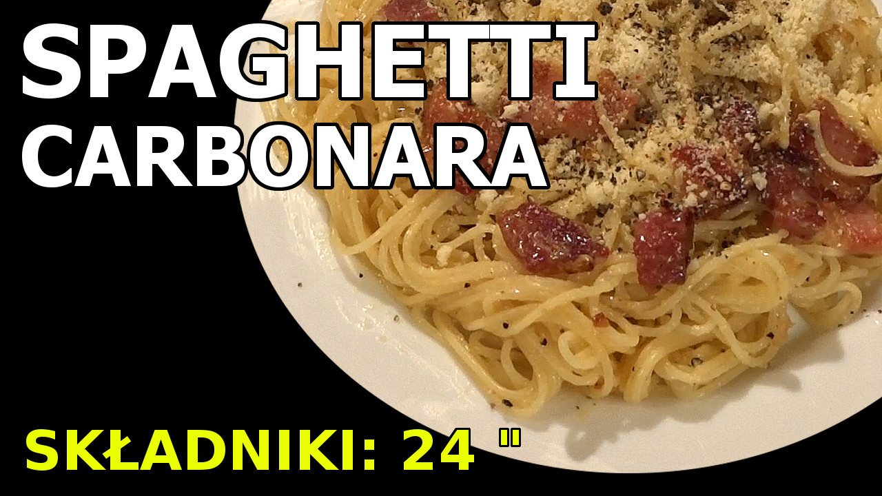 Spaghetti Carbonara z polską nutą