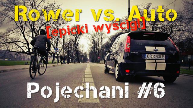 Samochód vs. Rower - EPICKI WYŚCIG 