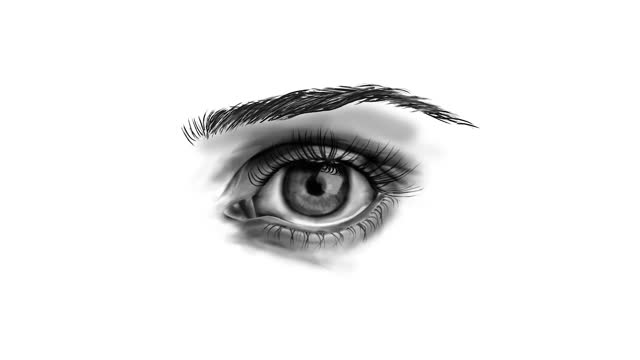 Paulina Podsiadło - How to Draw a Realistic Eyes