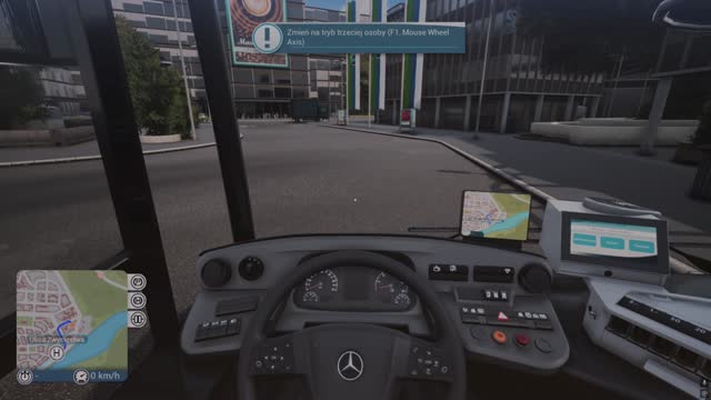 Bus Simulator 18 Samouczek Pierwsza Misja