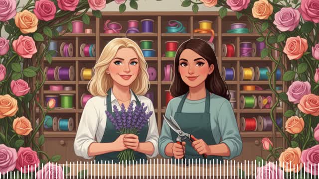 Basia i Fatima, florystki dwie